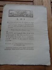 Loi That Déclare Dummies Tous Titles Of Snack for Of Churches Vacantes 1790 picture