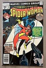 Spider Woman 1 High Grade Marvel 1978 picture