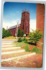 Bath ME, The Chocolate Church, Performing Arts, Maine c1990 Vintage Postcard picture