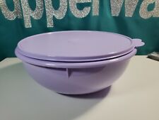Tupperware Fix N Mix Bowl 27 Cup Matching Seal Lilac Purple Super Tazon sale picture