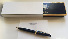 PRESIDENT GEORGE W BUSH -CROSS BILL SIGNING PEN, BOX & SLEEVE- WHITE HOUSE-ISSUE picture