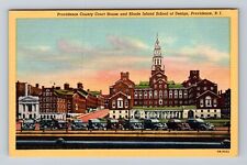 Providence RI-Rhode Island, Rhode Island School of Design, Vintage Postcard picture