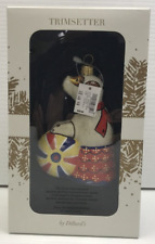 Trimsetter Ornament Dillard’s Glass Circus Dog With Colorful Ball - 4.25”H picture