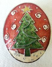 Christmas Trinket Box With Christmas Tree. New. Fast and Secure shipping picture