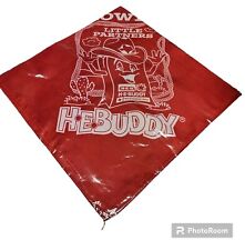 HEB HEBuddy Texas Theme Red Little Partners Bandanas 2021 One Size Unisex NEW picture