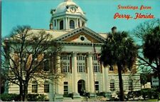 1950'S. PERRY, FL. COURT HOUSE. POSTCARD. HH13 picture