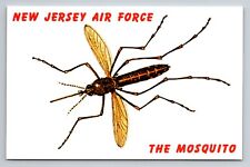 New Jersey Air Force The Mosquito Vintage Unposted Postcard NJ picture