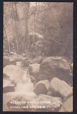 California-Real Photo-Wheeler's Springs-Castle Gorge-Antique RPPC Postcard picture