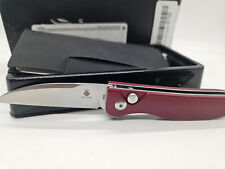 Kizer Cutlery KIV3566N4: Sway Back Button Lock Red picture