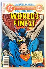 WORLD'S FINEST COMICS #258 DC COMICS 1979 NEAL ADAMS COVER VG+ 4.5 COMBINED SHIP picture