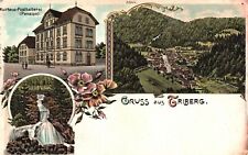 Vintage Postcard Kurhaus Posthalterie Pension House Gruss Aus Triberg picture