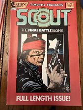 Timothy Truman’s Scout - 1987 Eclipse Comic Book #22 War Shaman VG picture