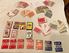 Vintage Playing Cards Lot Some Sealed See Pics Great filler cards See Pics picture