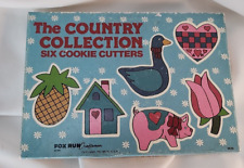 Vintage Cookie Cutter Lot Country Cutters Original Box picture