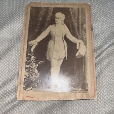 Antique Cabinet Card Photo Saucy Portrait of Young Woman Opera Star Annie Pixley picture