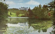 Biltmore House and Reflection in Lily Pool Postcard Asheville North Carolina NC picture