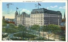 Montreal QC, Quebec, Canada - The Windsor Hotel - pm 1938 - Linen picture