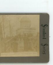Dedication of Grant's Tomb from River Front  NY Stereoview picture
