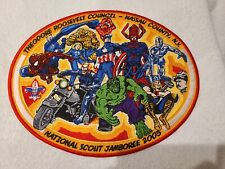 2005 National Scout Jamboree Theodore Roosevelt Council Marvel Jacket Patch picture