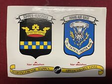 Hahn Air Base/50th Tac. Ftr. Wing & Sohren-Hunsruck Stickers. 1990. Rare picture