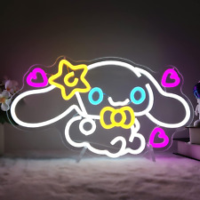Cinnamoroll Neon Sign Anime Neon LED Signs for Wall Decor Dimmable Neon Light picture