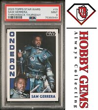 SAW GERRERA PSA 9 2023 Topps Star Wars Throwback Thursday TBT #19 C4 picture