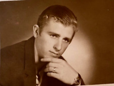 Portrait of a handsome man.Vintage photo of the USSR picture