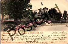 1906 Residence of Wm. H. Hoegee at Hollywood, CA, M. Rieder Pub, postcard jj201 picture