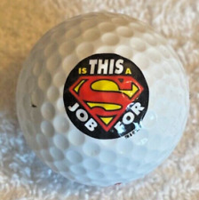 VINTAGE Logo Golf Ball.  SUPERMAN    