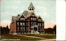 Postcard Central High School in Cortland, New York~3668 picture
