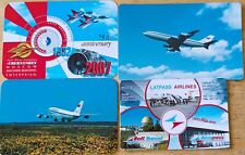 AIRLINE AVIATION MANUFACTURER, AEROFLOT 4 POCKET CALENDARS USSR, MILITARY picture