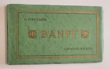 Nice Vintage Unused Postcard Album Banff Canadian Rockies Pacific Railway W3 picture