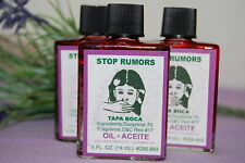 Stop Rumors Magickal Oil (1) 4DRMs , Stop Interference, Gossip, Santeria, Hoodoo picture