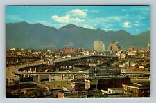 Vancouver BC-British Columbia Canada, Granville St Bridge Vintage Postcard picture
