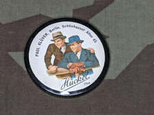 Vintage 1930s 1940s WWII German Advertising Pocket Mirror Hückel Menswear NOS x1 picture