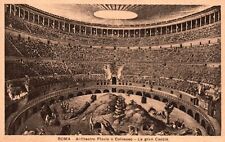 Vintage Postcard Colosseum Oval Amphitheater In The Center Of City Rome Italy picture