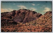 Postcard Gates Pass on Road to Tucson Mountain Park - Tucson Arizona picture