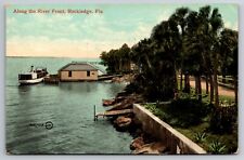 Along the River Front Rockledge Florida FL 1910 Postcard picture