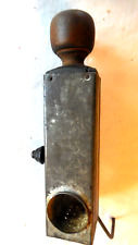 Antique tin mechanical nutmeg grater circa later 1800's picture