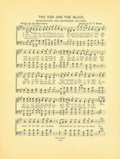 WASHINGTON AND JEFFERSON COLLEGE Song c1906 