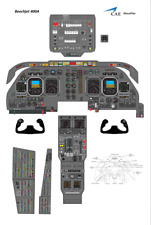 HAWKER  400XP beechjet 400A Cockpit Poster 24in x 36in picture