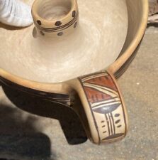 Fine Hopi Pottery Candlestick Holder Bowl signed Priscilla Namingha Nampeyo picture