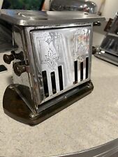 Manning-Bowman Antique Vintage Collectible Deco Chrome Toaster picture