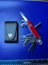 Victorinox Swiss Army SwissChamp Pocket Knife w/ Case picture