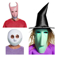 Nightmare Before Christmas Lock, Shock, and Barrel Mask Set with Hat picture