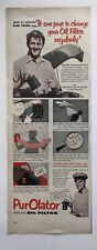 1953 Purolator Oil Filter Vintage Print Ad Alan Young Automobiles Car Parts picture