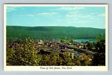 Port Jervis NY-New York, View Town & Delaware River Valley, Vintage Postcard picture