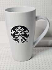 Starbucks Latte Mug Black Siren Logo 18oz. Tall 2014 picture