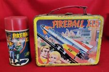 Vintage 1964- FIREBALL XL5- METAL LUNCHBOX & THERMOS- SPACE- ROBOTS picture