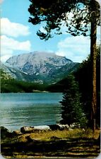 Postcard Baldy (Mt. Craig) from Grand Lake Western Entr Rocky Mountains Colorado picture